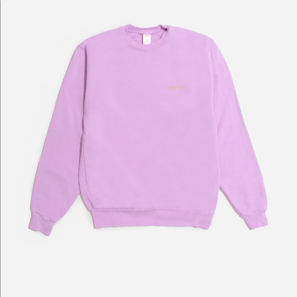 Sporty & Rich Lilac Sweatshirt